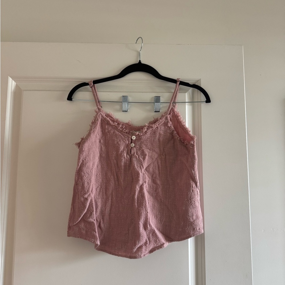 Dusty Pink Rosie Tank Top